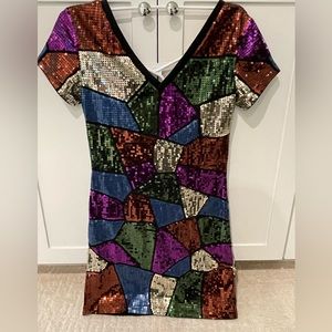 Larok Patchwork Dress